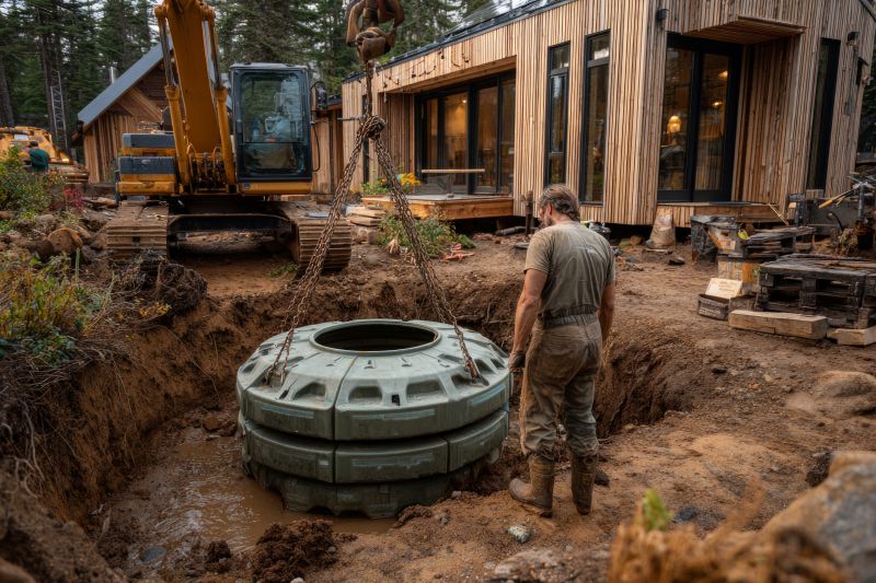 Septic Tank Installation detail